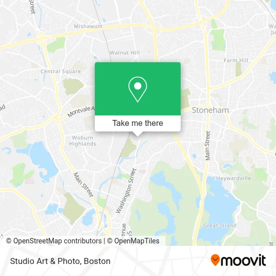 Studio Art & Photo map