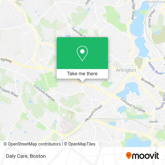 Daly Care map