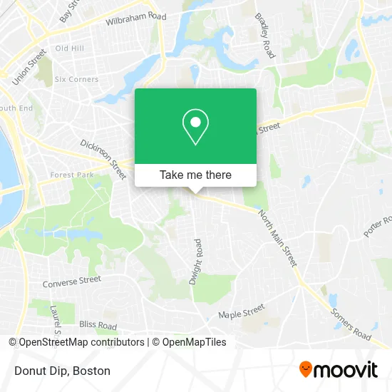 Donut Dip map