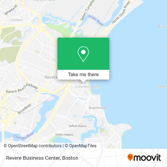 Revere Business Center map