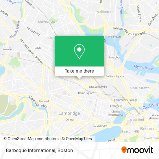 Barbeque International map