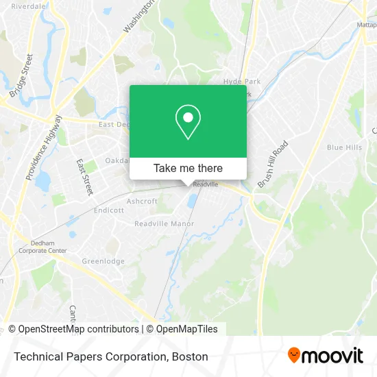 Technical Papers Corporation map
