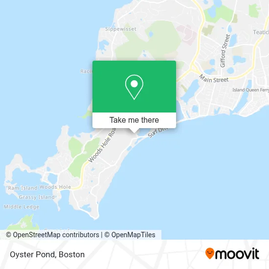 Oyster Pond map
