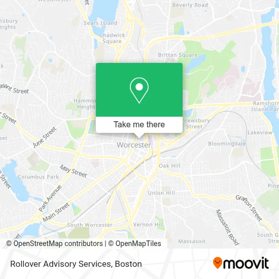 Rollover Advisory Services map