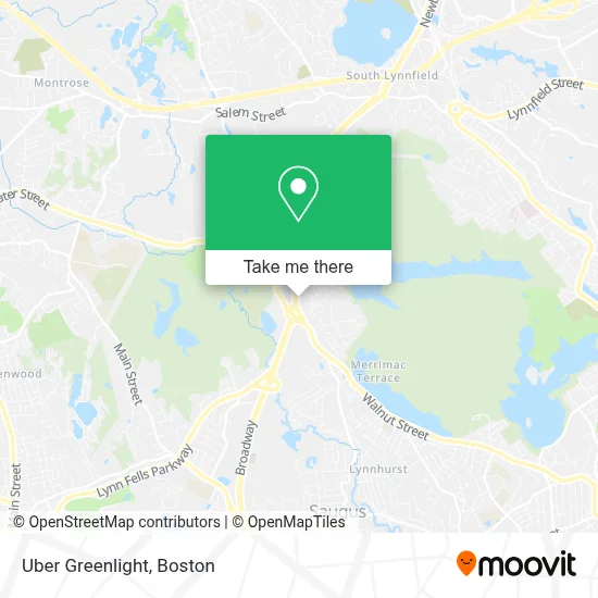 Uber Greenlight map