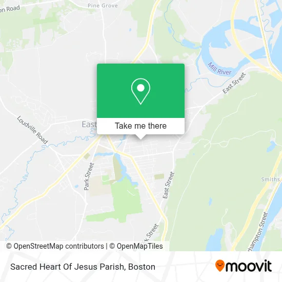 Sacred Heart Of Jesus Parish map