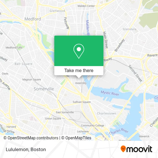 Lululemon map