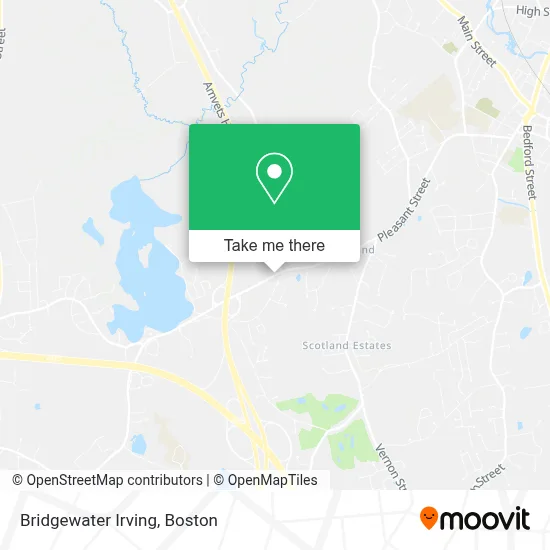 Bridgewater Irving map