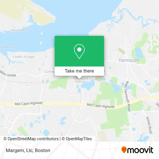 Margem, Llc map