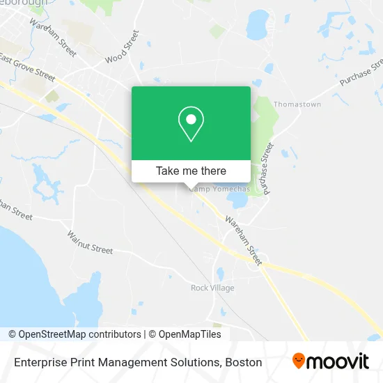 Enterprise Print Management Solutions map