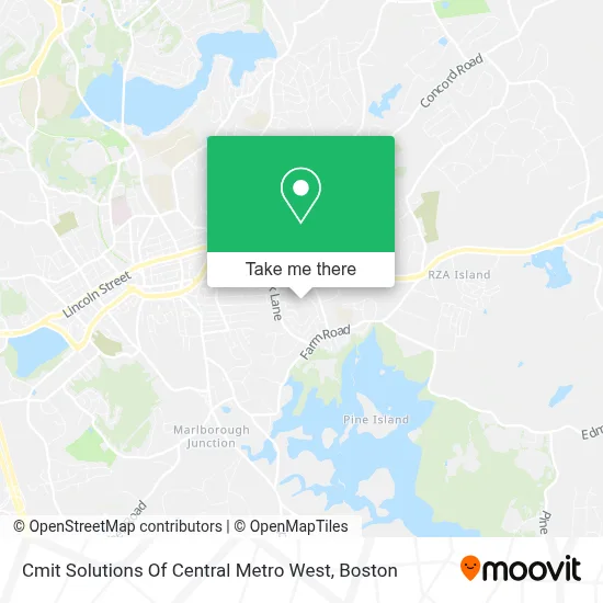 Cmit Solutions Of Central Metro West map