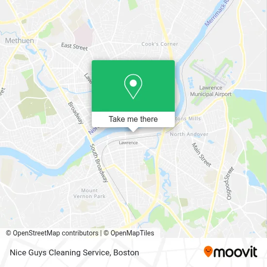 Nice Guys Cleaning Service map