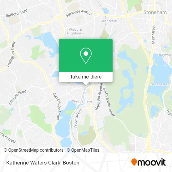 Katherine Waters-Clark map