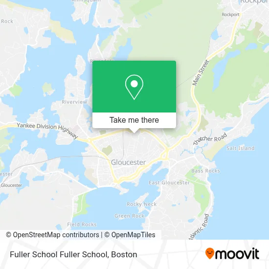 Fuller School Fuller School map
