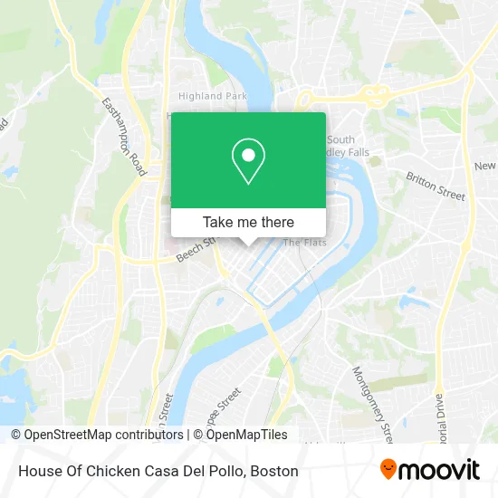 House Of Chicken Casa Del Pollo map