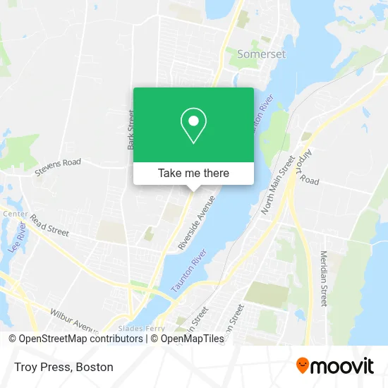 Troy Press map
