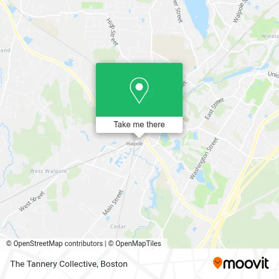The Tannery Collective map