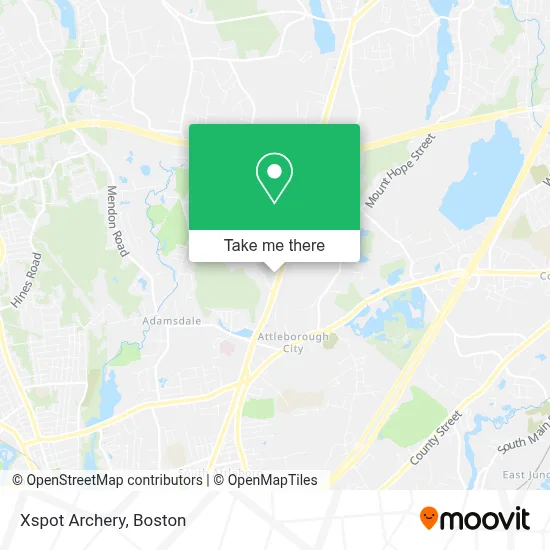 Xspot Archery map