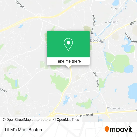 Lil M's Mart map