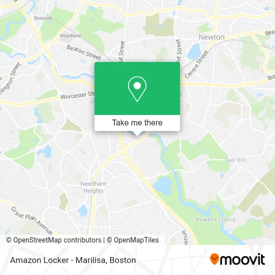 Amazon Locker - Marilisa map