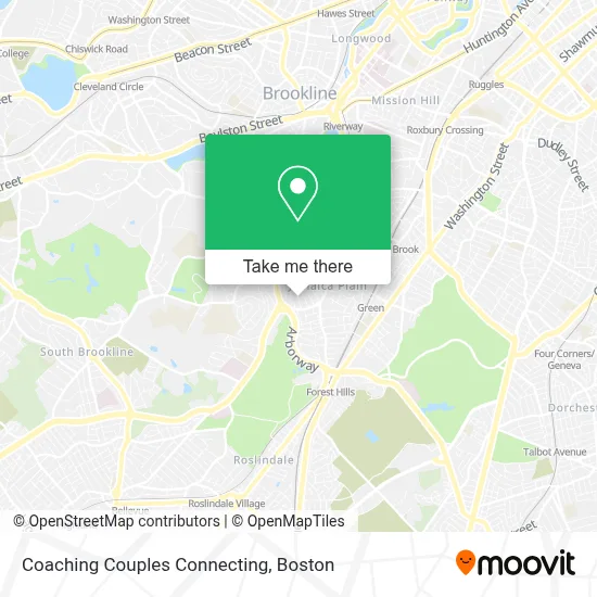 Coaching Couples Connecting map