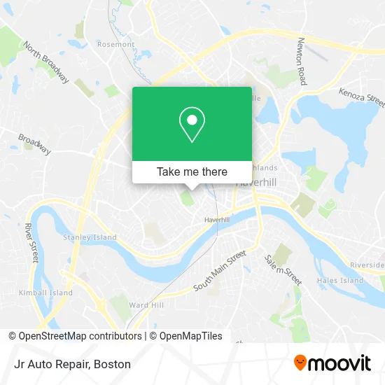 Jr Auto Repair map