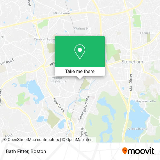 Bath Fitter map