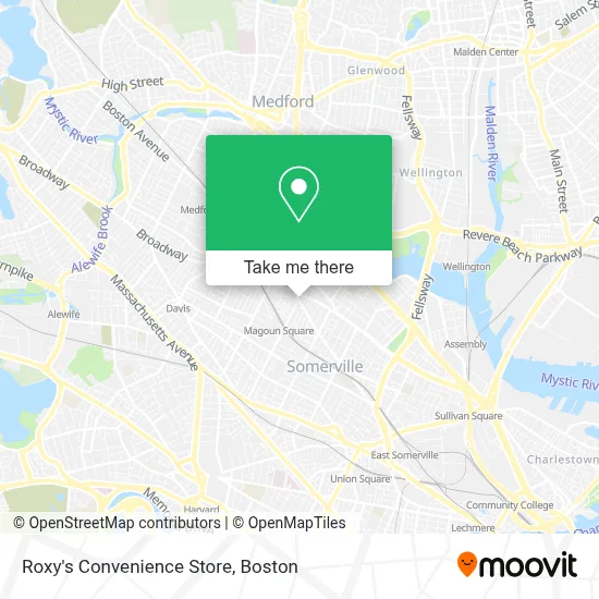 Roxy's Convenience Store map