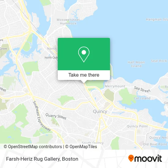 Farsh-Heriz Rug Gallery map