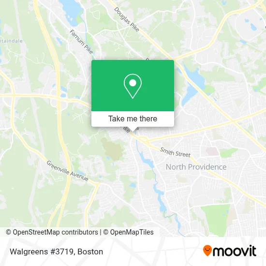 Walgreens #3719 map
