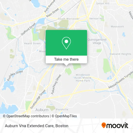 Auburn Vna Extended Care map