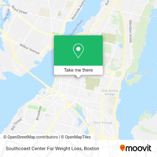 Southcoast Center For Weight Loss map