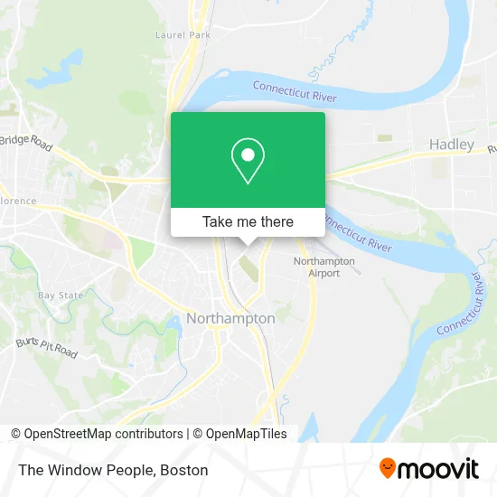The Window People map