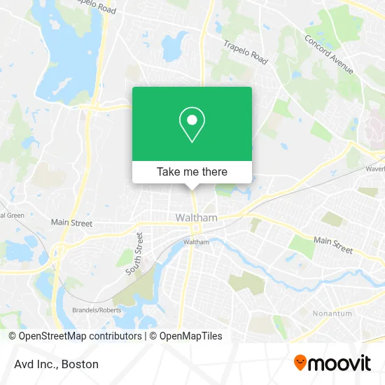 Avd Inc. map