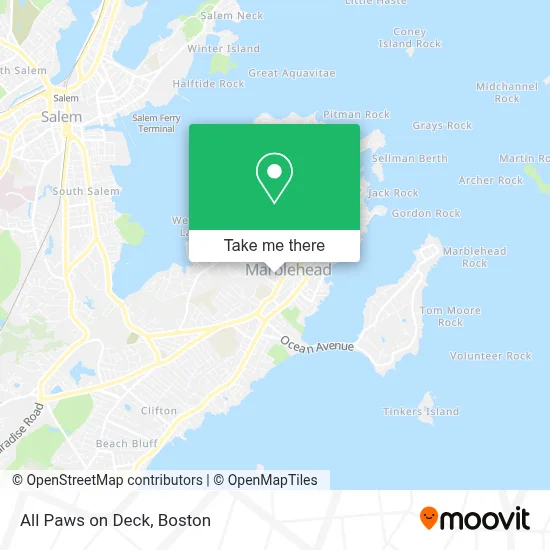 All Paws on Deck map
