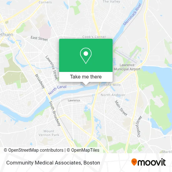 Community Medical Associates map