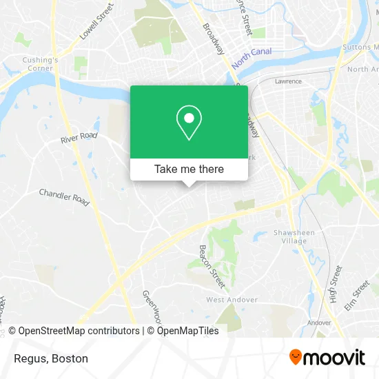 Regus map