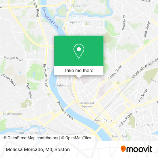 Melissa Mercado, Md map