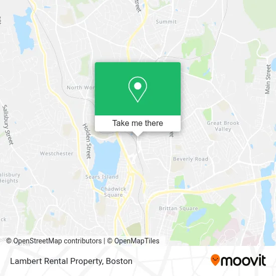 Lambert Rental Property map