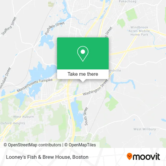 Looney's Fish & Brew House map