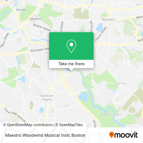 Maestro Woodwind Musical Instr map