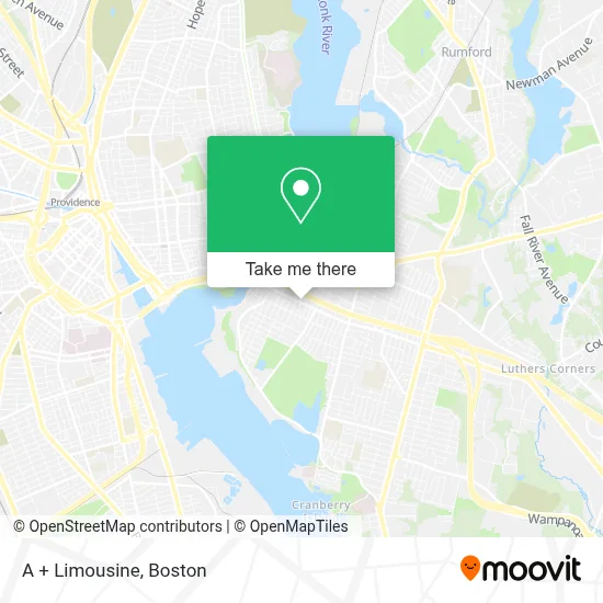A + Limousine map