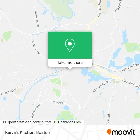 Karyn's Kitchen map