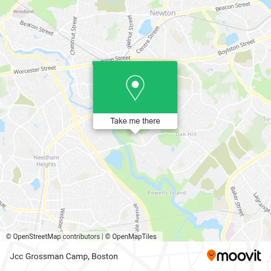 Jcc Grossman Camp map