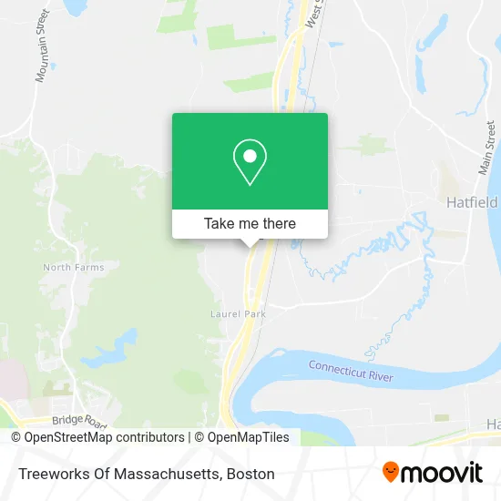 Treeworks Of Massachusetts map