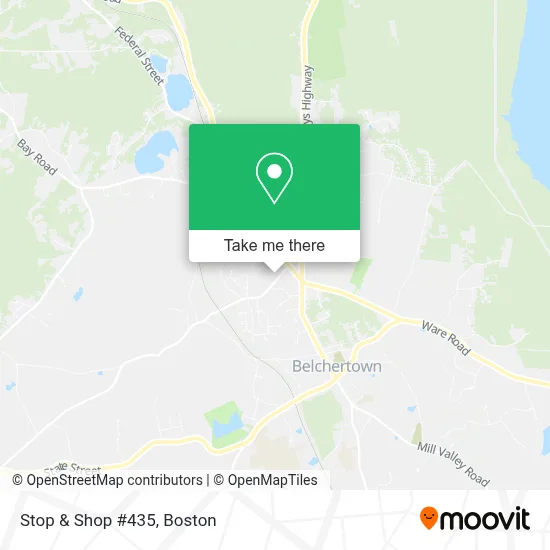 Stop & Shop #435 map