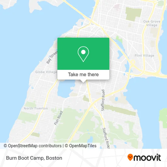 Burn Boot Camp map