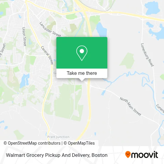 Walmart Grocery Pickup And Delivery map