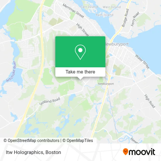 Itw Holographics map