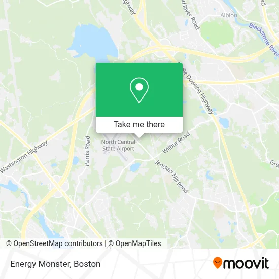 Energy Monster map